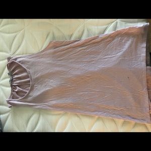 Athletics purple yoga tank